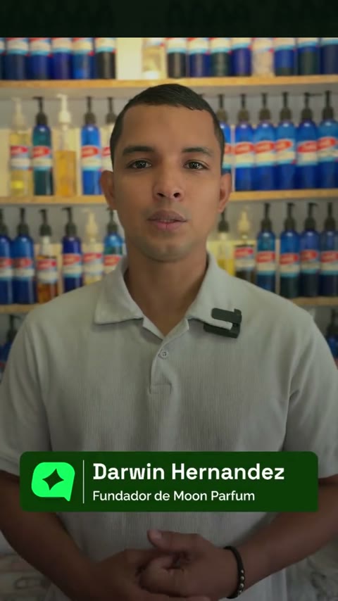Darwin Hernández, Fundador de Moon Parfum